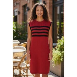 A'MILANO Vtg Sweater Dress Body Con Acrylic Sz‎  M